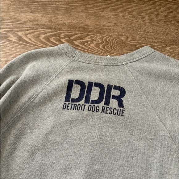 Gray Detroit Dog Rescue Sweatshirt - Picture 3 of 4